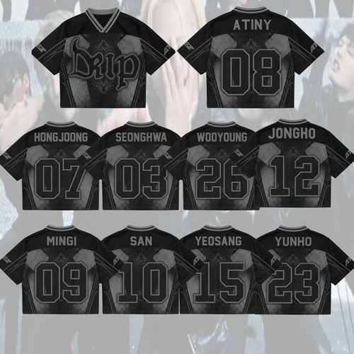 ATEEZ Golden Hour Part 5 Mixed Mesh Jersey Fan Edition (Bad)