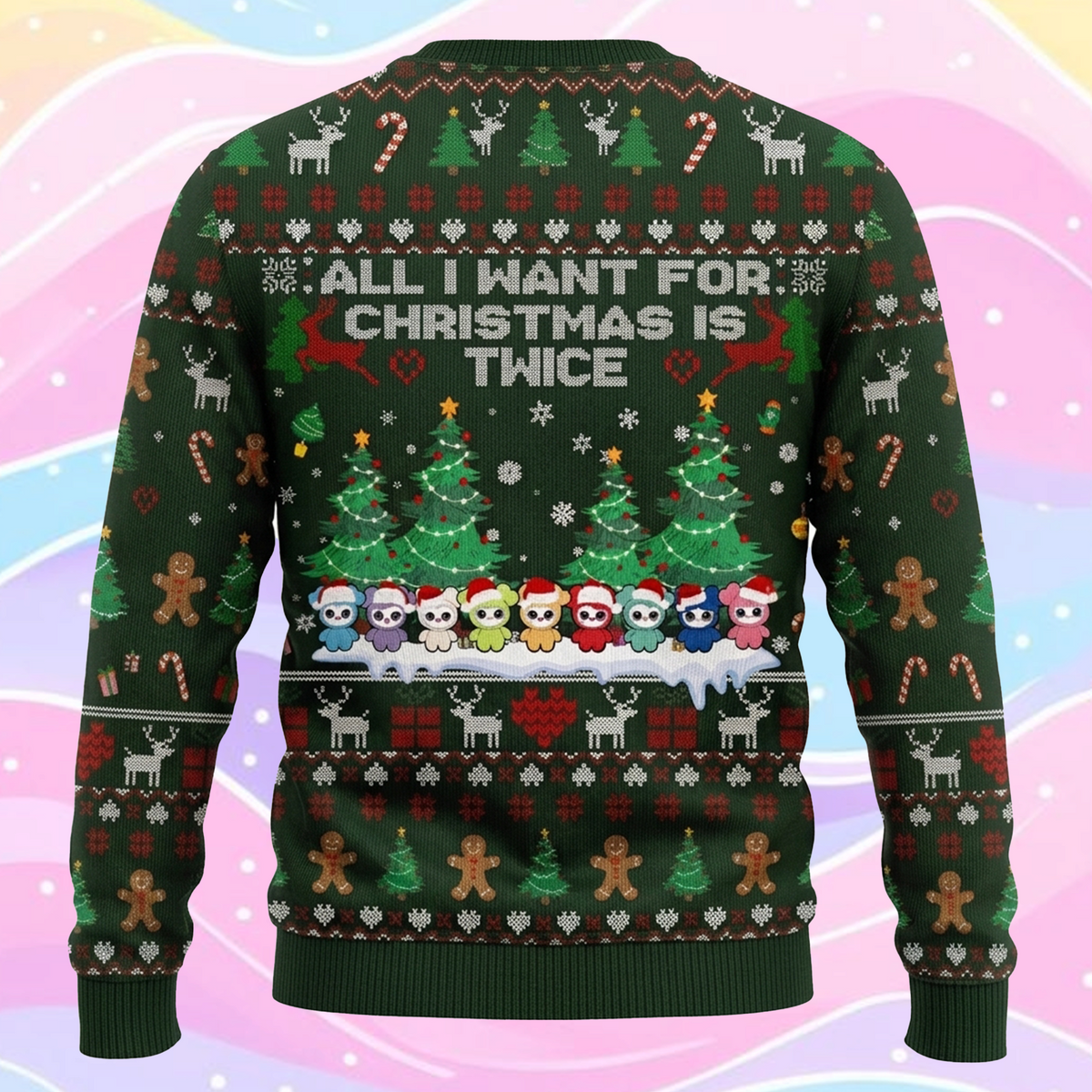 Alles, was ich mir zu Weihnachten wünsche, ist der Twice Ugly Sweater