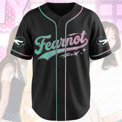 Colorful Made My Night Le Sserafim Baseball Jersey Pureflow Gift For Fans
