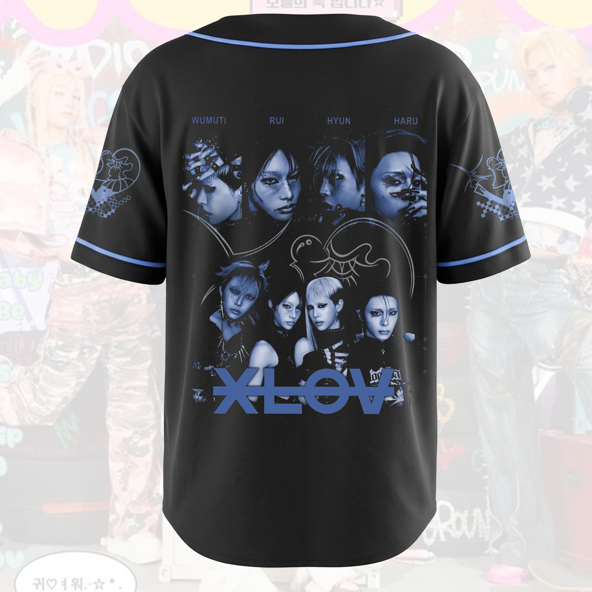 XLov I God Tour Baseball Jersey Vintage Concert Outfit Gift For Fans