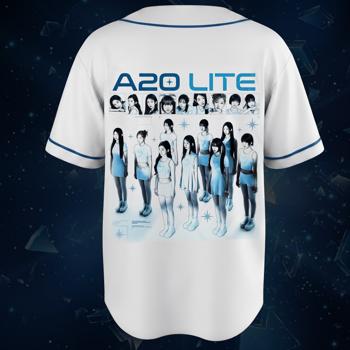 Neon A2O Lite Baseball Jersey Gift For Fans