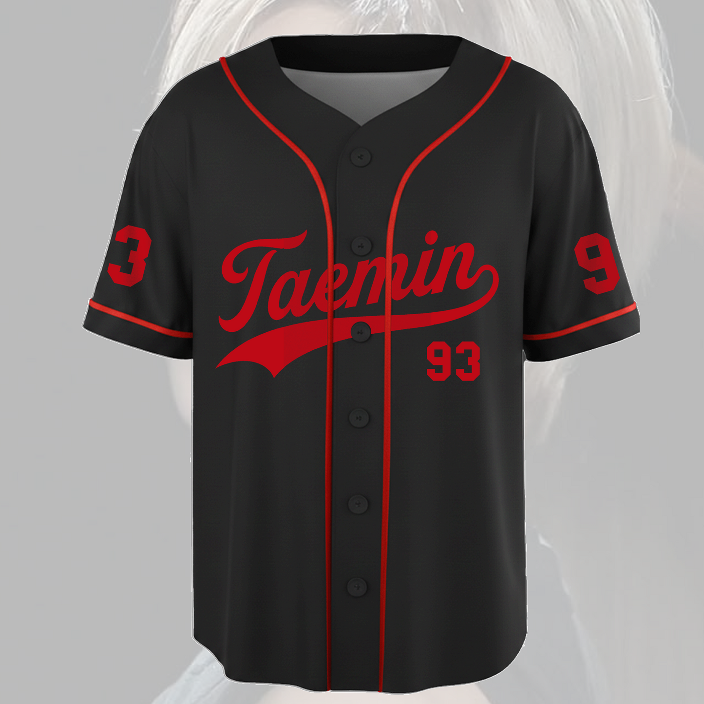 Stylish Taemin 93 LiMiNaL Epic Tour Baseball Jersey Gift For Fans