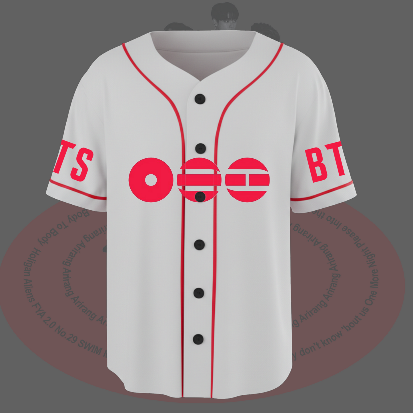 Arirang Tracklist Album BTS Baseball Jersey