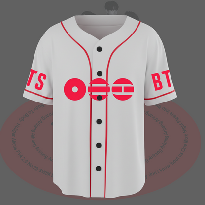 Arirang Tracklist Album BTS Baseball Jersey