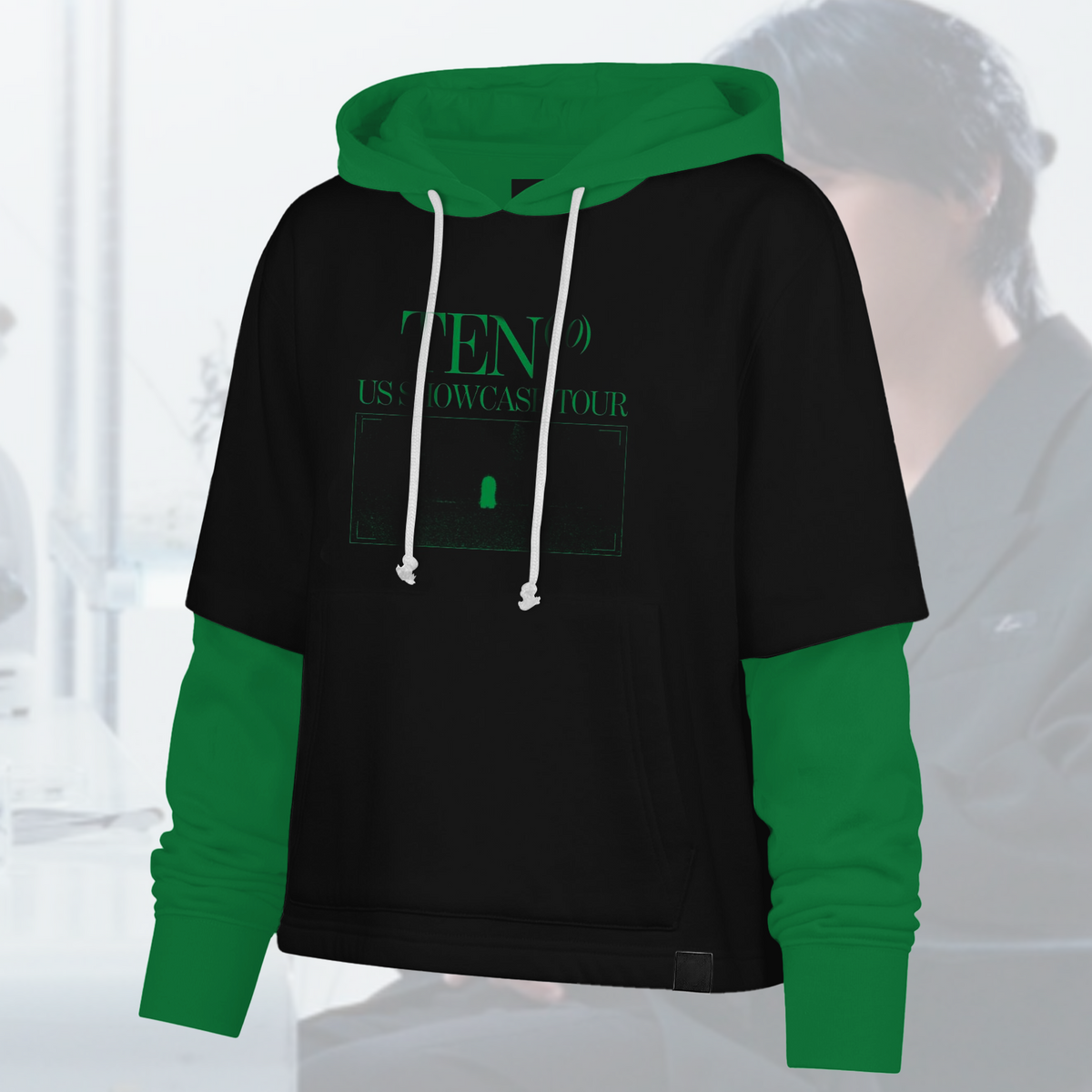 Traumhafter Choom Tour Babymonster Moon Dark Aesthetic Shortstop Kapuzenpullover Halloween-Geschenk für Fans