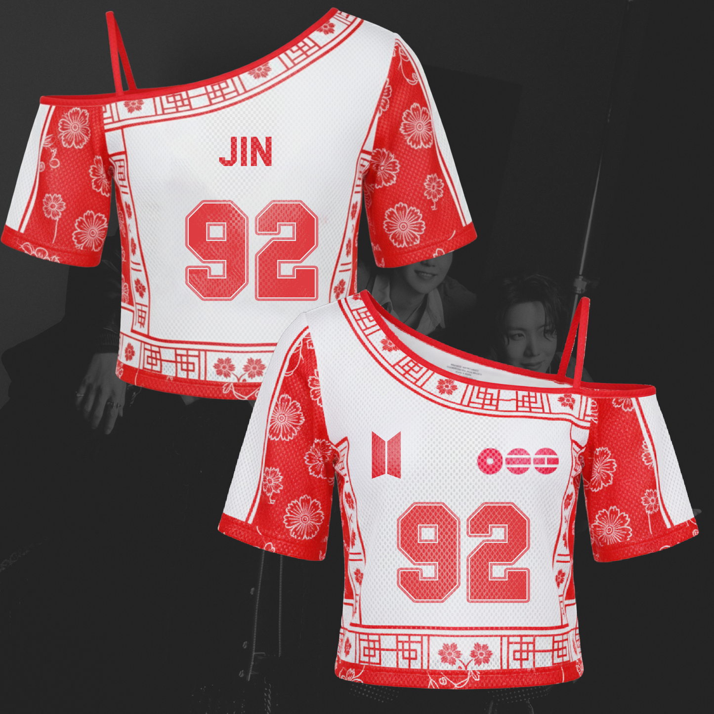 Eternal Arirang Echoes World Tour Off Shoulder Mesh Gift For Army