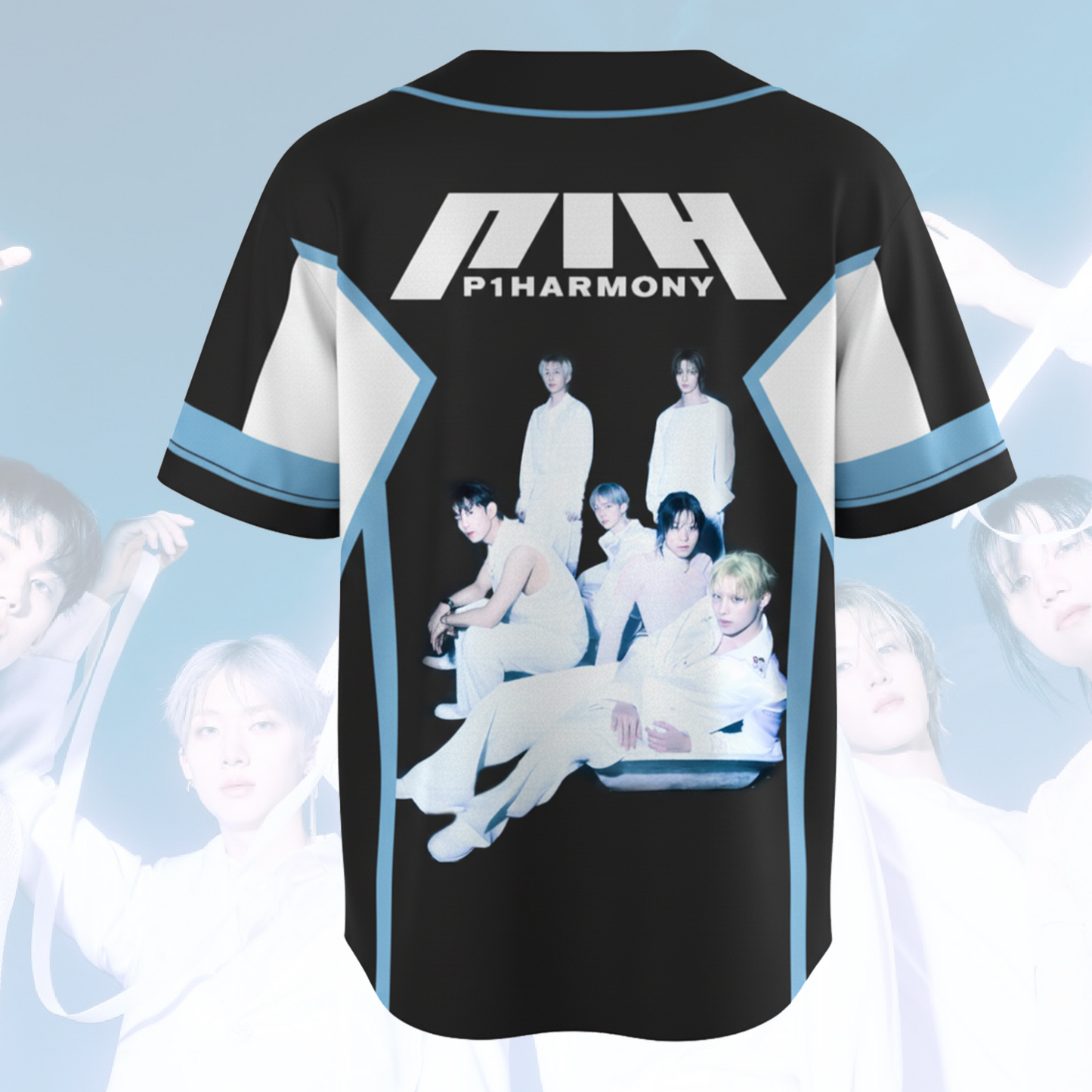 P1Harmony 9th Album Unique Baseball Jersey Gifts