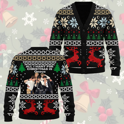 KATSEYE Dream Academy Freizeit-Cardigan als Geschenk für Fans