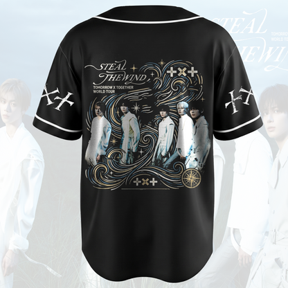 TXT Steal The Wind Tomorrow X Together Baseball Jersey Gift For Fans