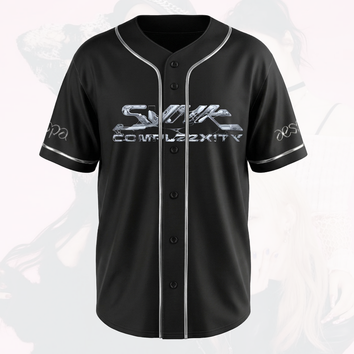 Aespa SYNK Complexity Tour Baseball Jersey MY Concert Outfit Shirt