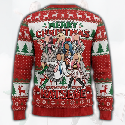All I Want For Christmas Is Katseye Ugly Sweater