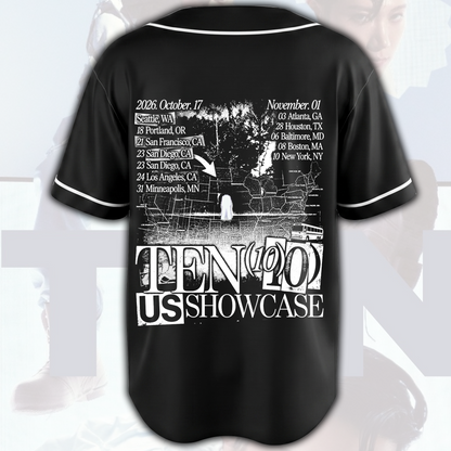 Inaugural TEN 10 US Showcase TourBaseball Jersey Gift For Fans
