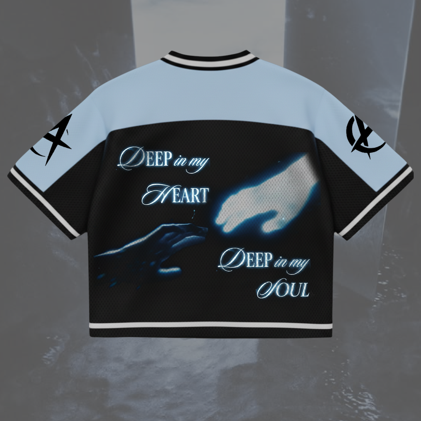 Deep In My Heart Deep In My Soul ATEEZ Album HALATEEZ Mixed Mesh Jersey