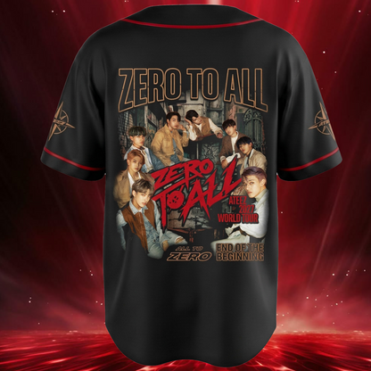 Vintage ATEEZ Hongjoong Enough Baseballtrikot Geschenk für Fans