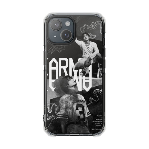 WAVESTEEᵀᴹ Black & White Artistic iPhone Case – KARMA Design