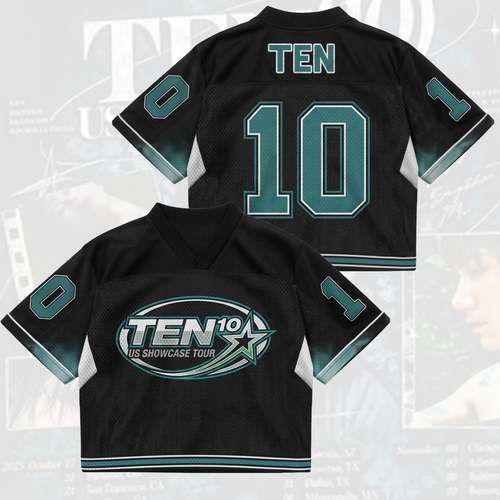 WayV Ten 10 Us Showcase Tour Mixed Mesh Jersey Fan Edition