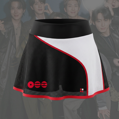 Sporty BTS Arirang World Tour Off Shoulder Mesh Set Gift For Army