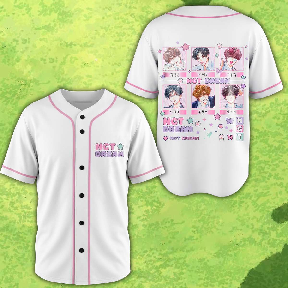 NCT Dream 2027 Soft Boy Baseball Jersey Gift For Fans