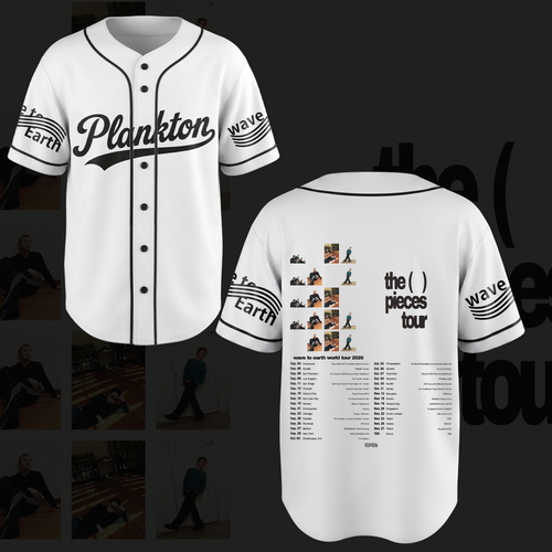 Wave to Earth  The Pieces Tour  Baseball Jersey Gift For Fans