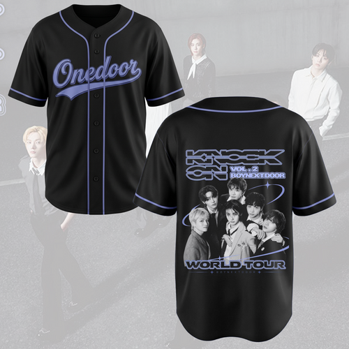 BoyNextDoor Kock On Vol 2 World Tour Baseball Jersey Concert Outfit Gift For Fans