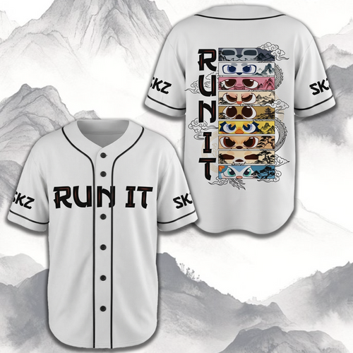 Lovely Run It 2027 Stay Season Greeting Baseball Jersey Streetwear Gift For Bias