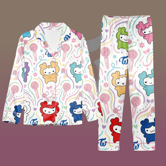 Whimsical Twice Pajama Set