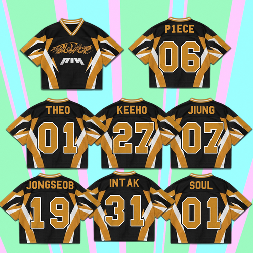 CreepEye Horror Haven P1harmony Mesh-Trikot Fan-Edition