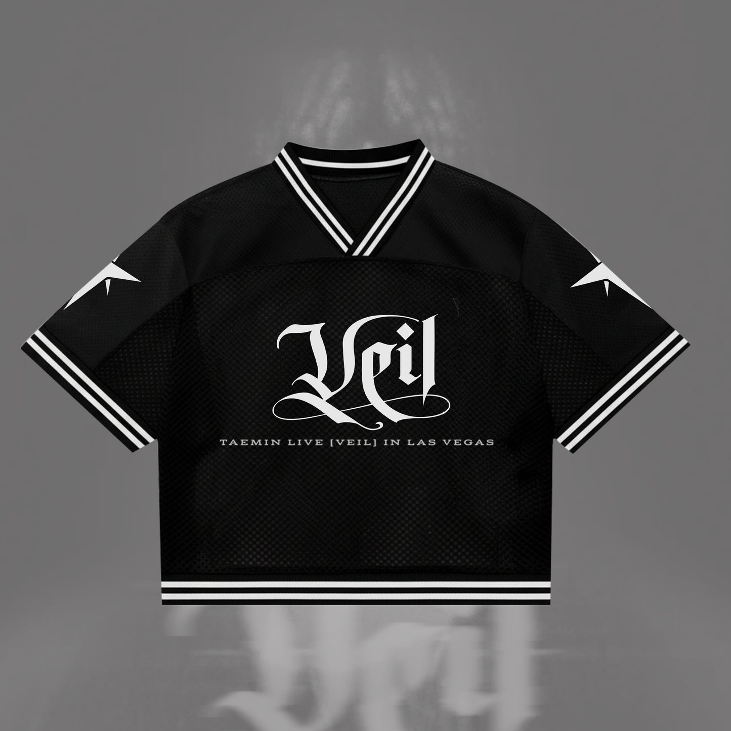 Shinee Taemin VEIL Live in Las Vegas Mixed Mesh Jersey