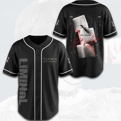 Shinee Taemin LiminaL Soft Violence Baseball Jersey Gift For Fans