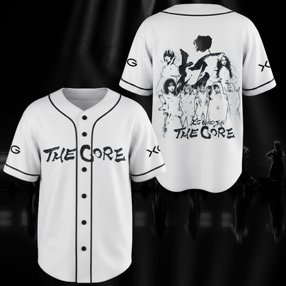 XG World Tour The Core Konzert-Baseballtrikot Einzigartiges Geschenk für Fans