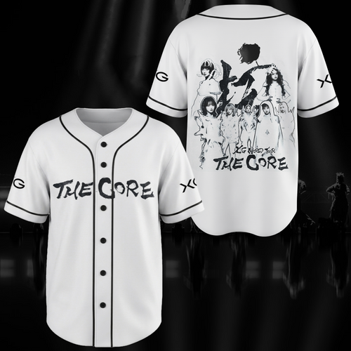 XG World Tour The Core Konzert-Baseballtrikot Einzigartiges Geschenk für Fans