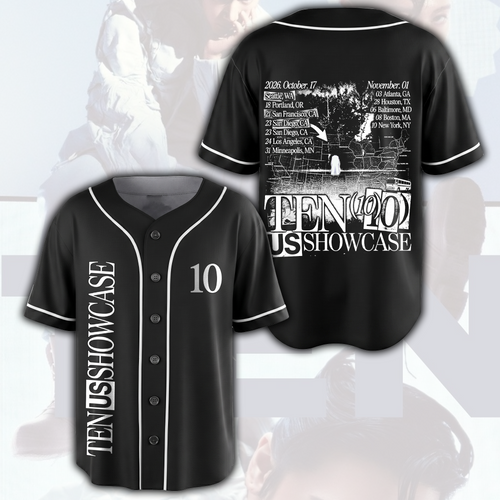 Inaugural TEN 10 US Showcase TourBaseball Jersey Gift For Fans