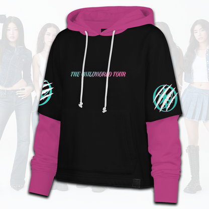 Eyes Katseye The Wildworld Tour  Shortstop Hoodie Gift For Fans For Eyekons
