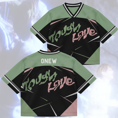 Tough Love Onew SHINee Mixed Mesh Jersey Gifts For Lovers