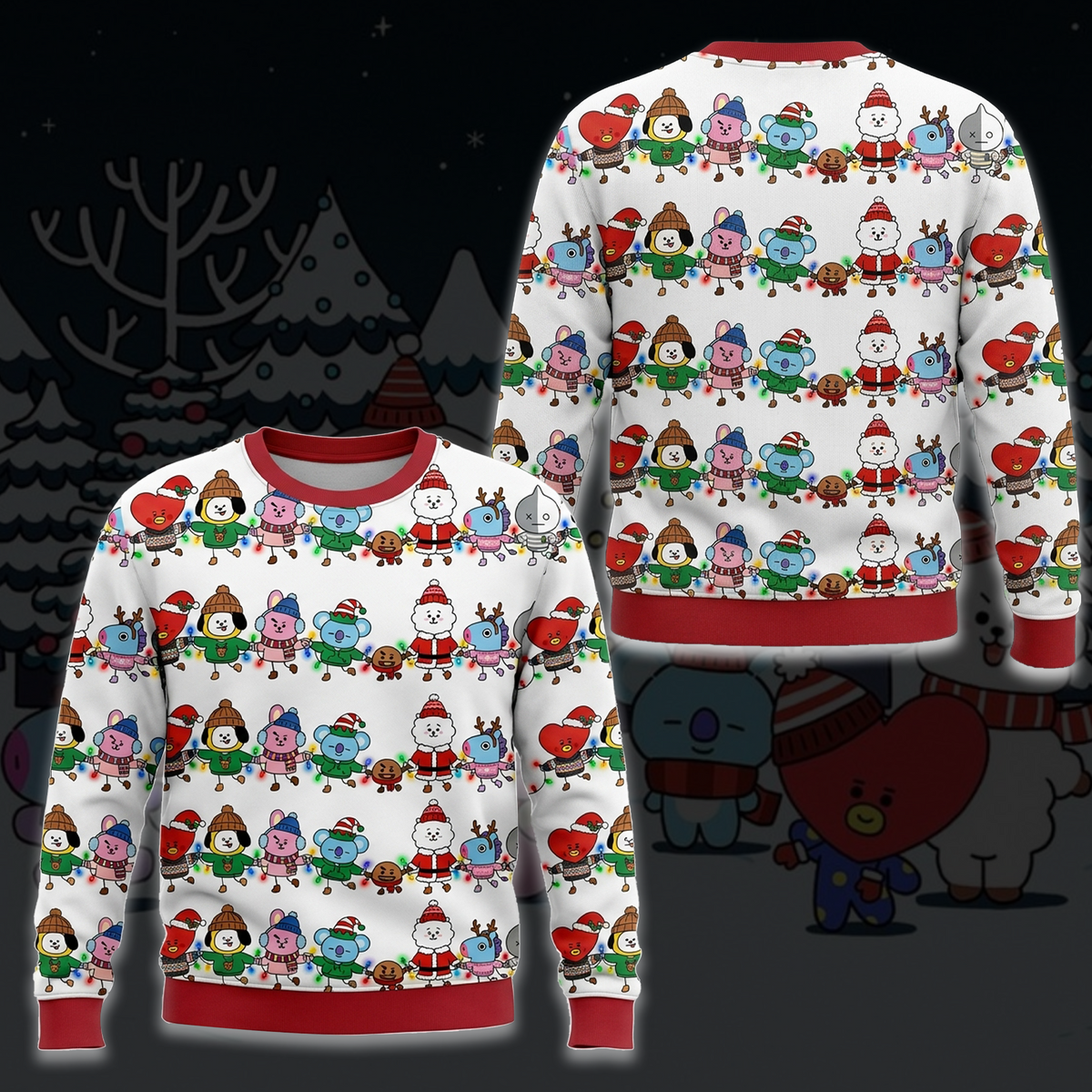 Alles, was ich mir zu Weihnachten wünsche, ist ein hässlicher BTS-Weihnachtspullover