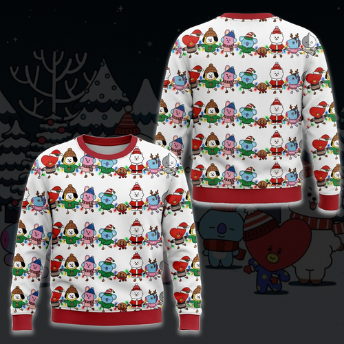 Alles, was ich mir zu Weihnachten wünsche, ist ein hässlicher BTS-Weihnachtspullover