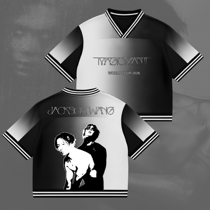 GOT7 Jackson Wang Magic Man 2 World Tour 2026 Mixed Mesh Jersey