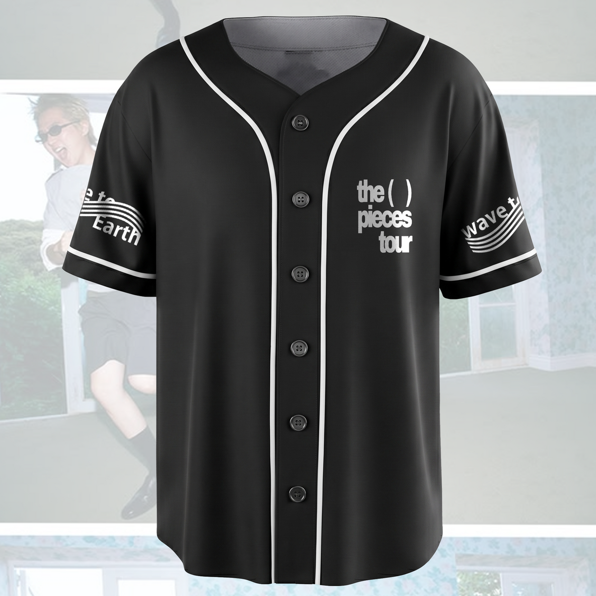 Wave to Earth The Pieces Tour Baseball Jersey Bad Piece Gift For Fans