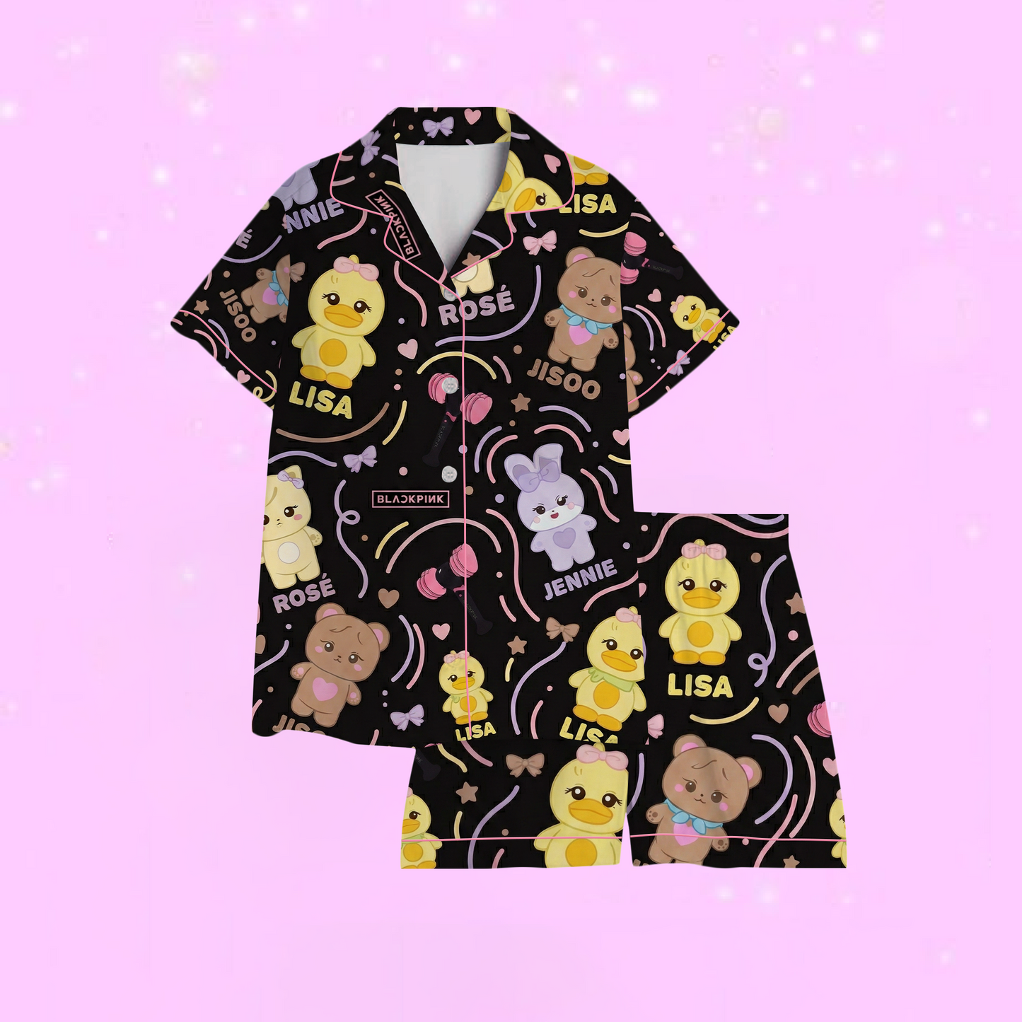 Adorable Blackpink Pajama Set
