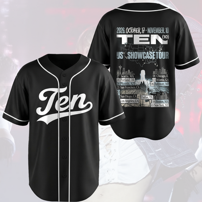 WayV TEN 10 US Showcase Tour Jersey Fan Edition