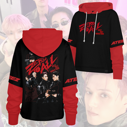Ateez In Your Fantasy Shortstop Hoodie Geschenk für Fans