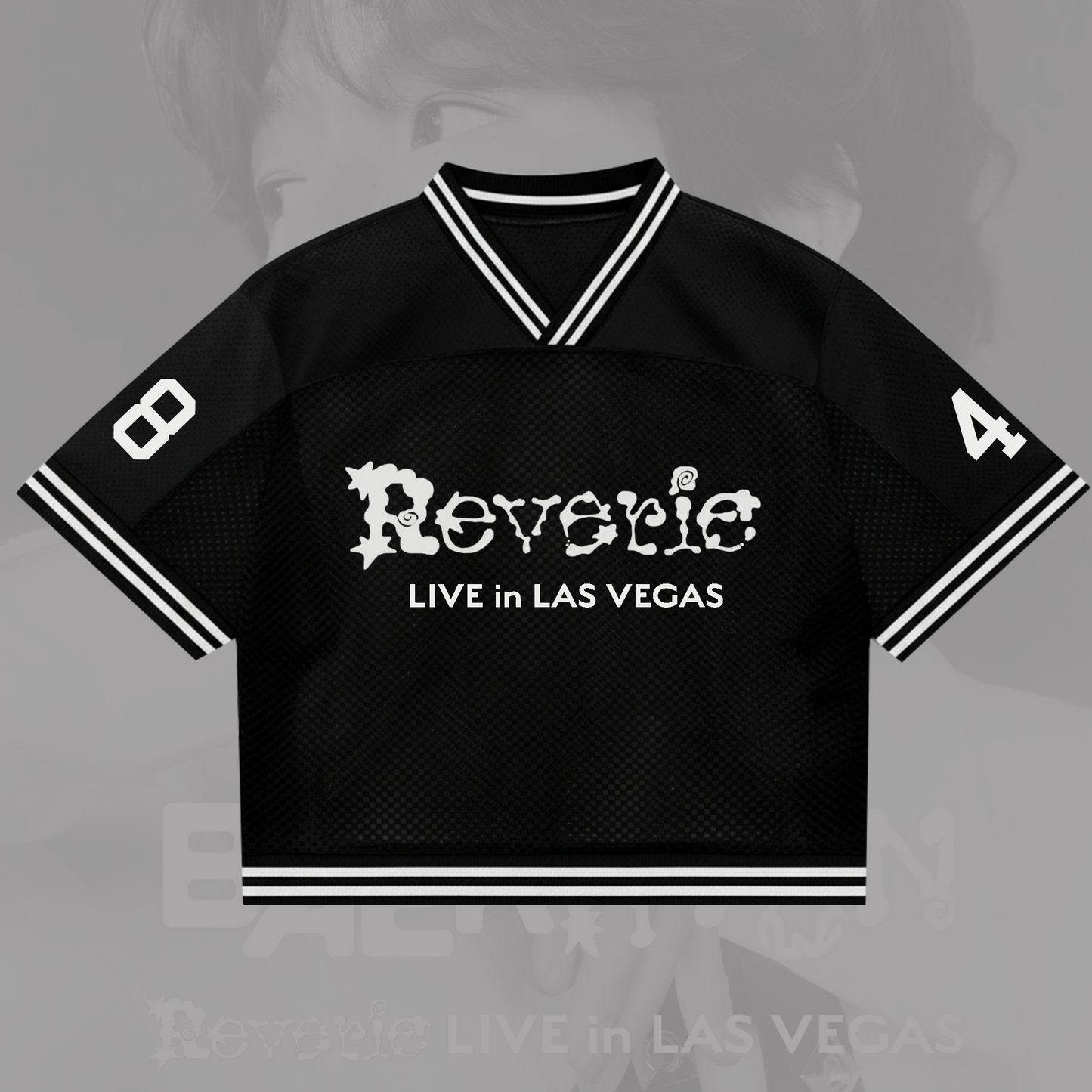 BAEKHYUN LIVE Reverie in Las Vegas EXO Mixed Mesh Jersey