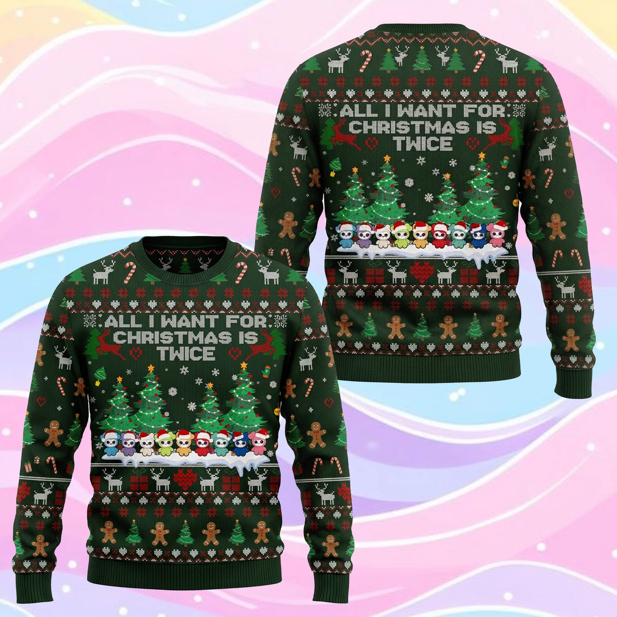 Alles, was ich mir zu Weihnachten wünsche, ist der Twice Ugly Sweater
