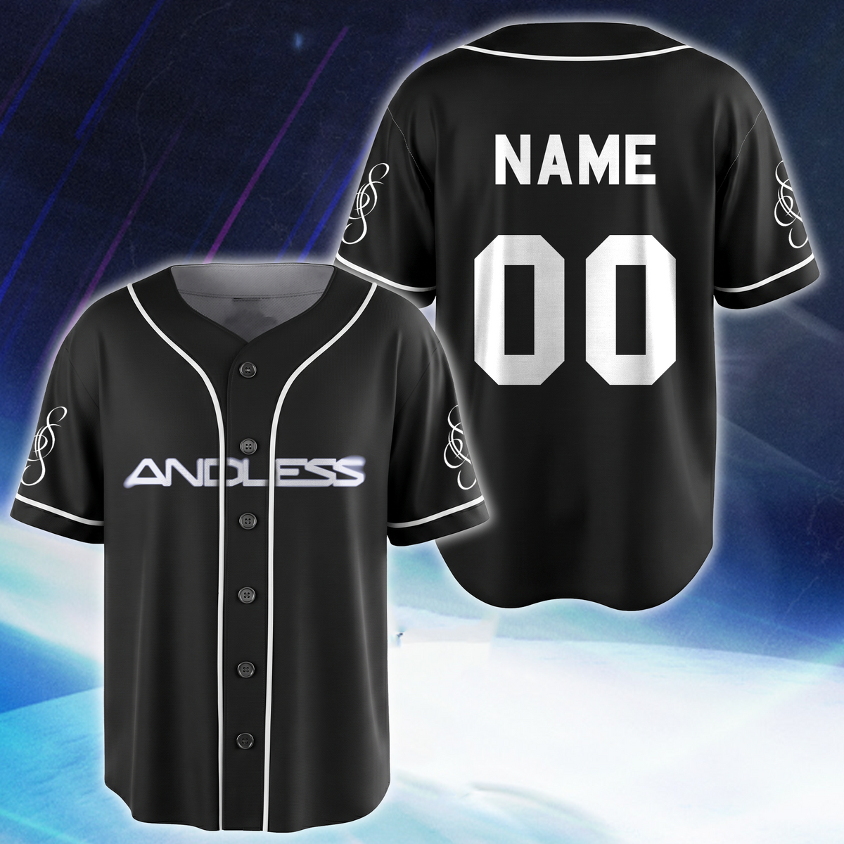 Custom Triple S World Tour Andless Baseball Jersey Gift For Wav