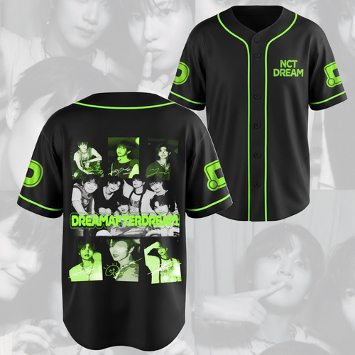 NCT Dream New Album Dream After Dream Baseball Jersey Gift For Fans
