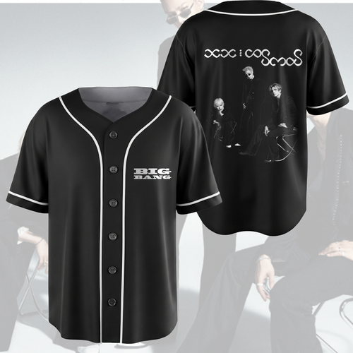 Retro BIGBANG XX Cosmos Tour Baseball Jersey Fan Gift For Fans