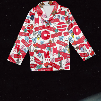 Cute Arirang World Tour BTS Pajama Set