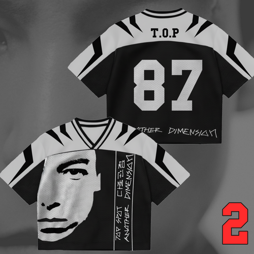 T.O.P 2026 New Album Another Dimension Mixed Mesh Jersey