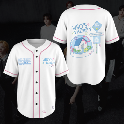 Boy Next Door Kock On Vol 2 Who Here Baseball Jersey Concert Outfit Gift For Fans