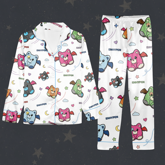 Charming Enhypen Vamp Voice Pajama Set Gift For Fans